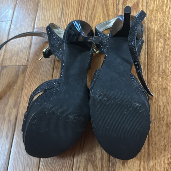 Michael kors black glitter sparkle high heels 👠 9 - Picture 8 of 8